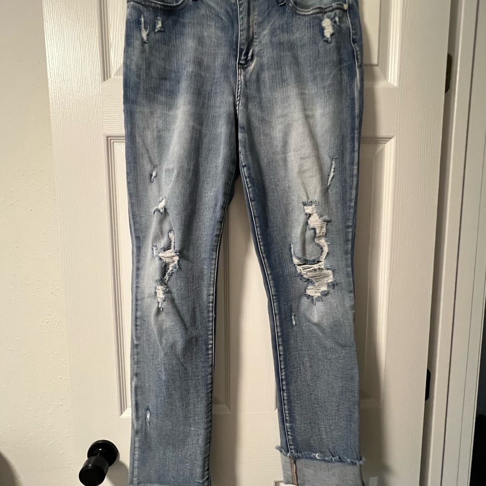 Judy Blue Distressed Women's Jeans